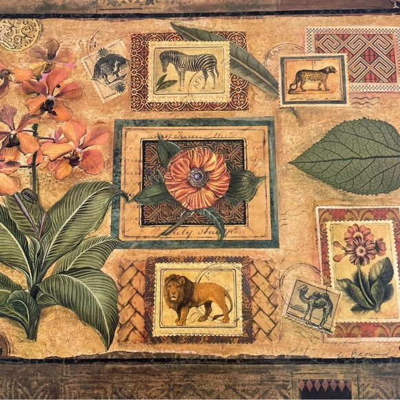 Pimpernel Lunch Placemats African Theme Cork Backed Set of Four Animal Safari - Picture 2 of 9